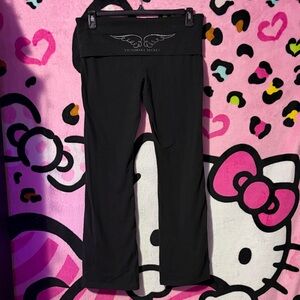 Victoria’s secret Fold over flare yoga pants